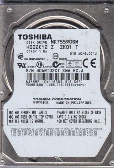 Toshiba MK7559GSM
