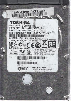 Toshiba MQ01ABF032
