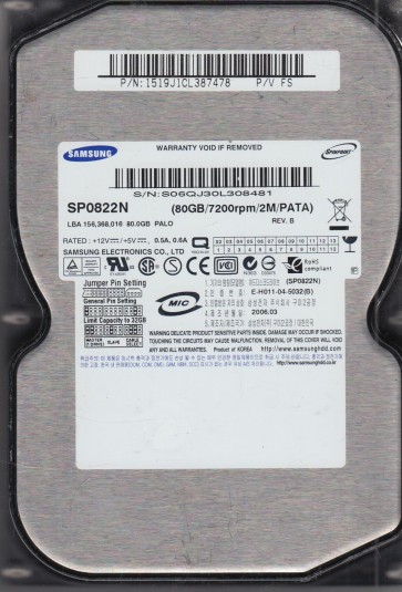 Samsung SP0822N
