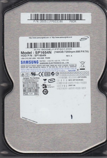 Samsung SP1654N