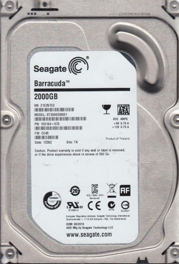 Seagate ST2000DM001