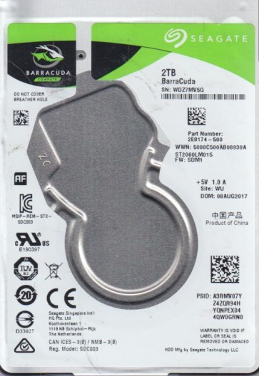 Seagate ST2000LM015