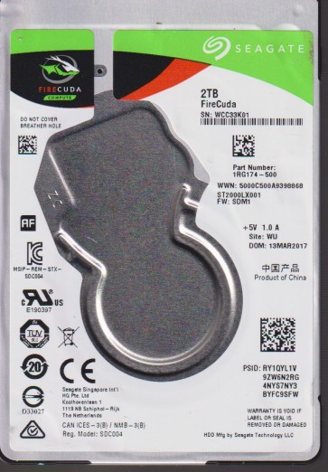 Seagate ST2000LX001