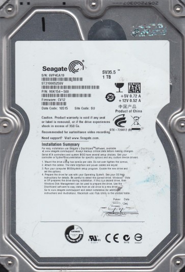 Seagate ST31000525SV