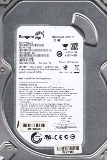 Seagate ST3160318AS