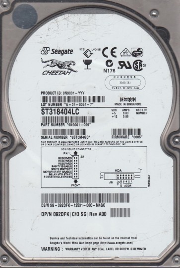 Seagate ST318404LC