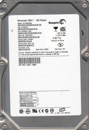 Seagate ST3200822A