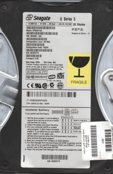 Seagate ST320413A