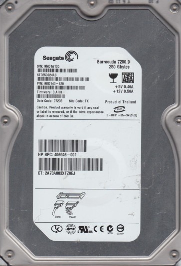 Seagate ST3250624AS