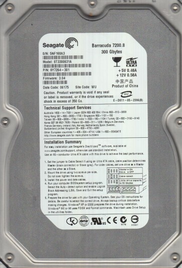 Seagate ST3300631A