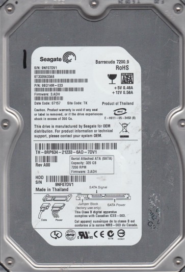 Seagate ST3320633AS