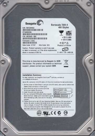 Seagate ST3400633A