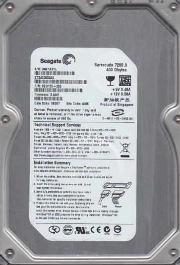 Seagate ST3400833AS
