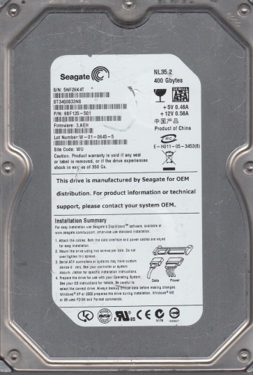 Seagate ST3400833NS