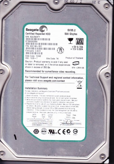 Seagate ST3500630SV
