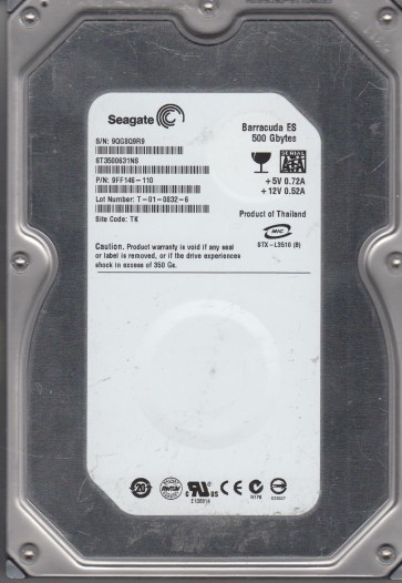 Seagate ST3500631NS