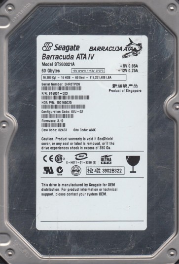 Seagate ST360021A