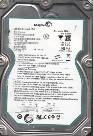 Seagate ST3640323AS