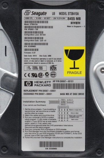 Seagate ST38410A