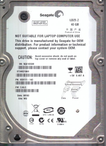 Seagate ST940210AS