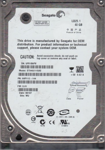 Seagate ST9402115AS