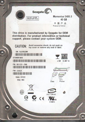 Seagate ST940814AS