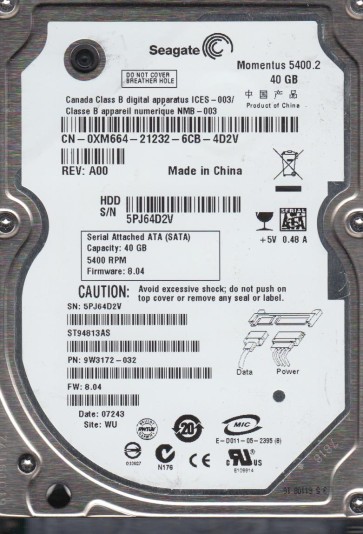 Seagate ST94813AS