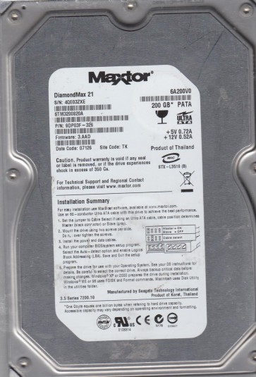 Maxtor STM3200820A