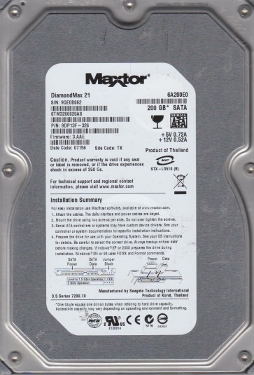 Maxtor STM3200820AS