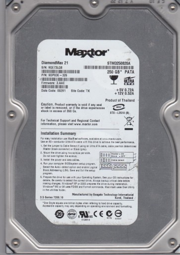 Maxtor STM3250820A