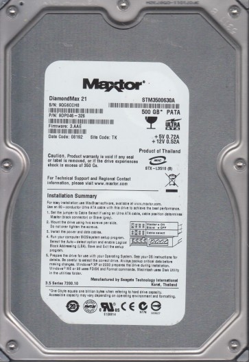 Maxtor STM3500630A