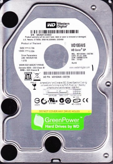 Western Digital WD10EAVS