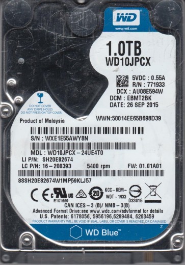 Western Digital WD10JPCX