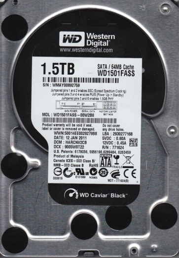 Western Digital WD1501FASS