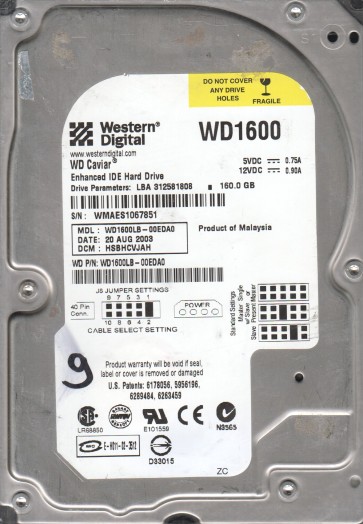 Western Digital WD1600LB