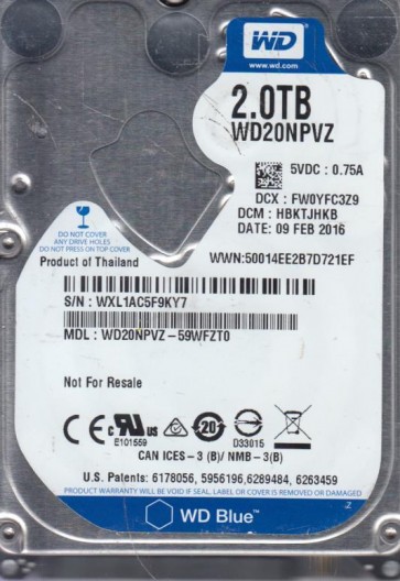 Western Digital WD20NPVZ
