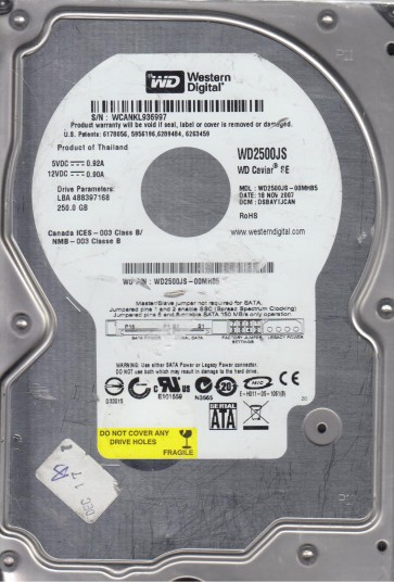 Western Digital WD2500JS