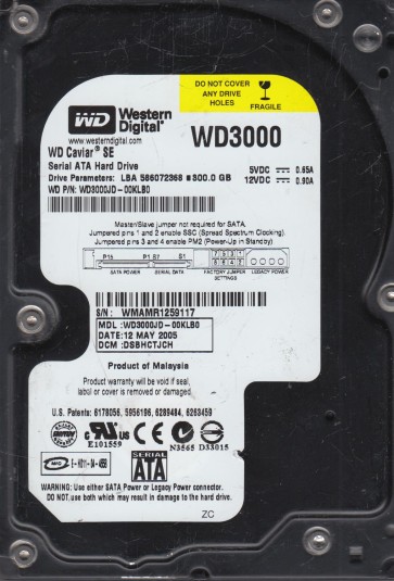 Western Digital WD3000JD