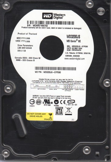 Western Digital WD3200JS