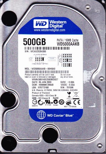 Western Digital WD5000AAKB