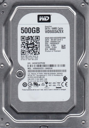 Western Digital WD5003AZEX