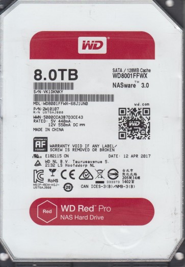 Western Digital WD8001FFWX