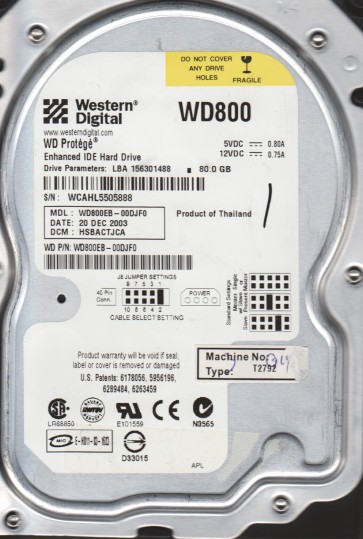 Western Digital WD800EB