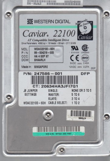 Western Digital WDAC22100