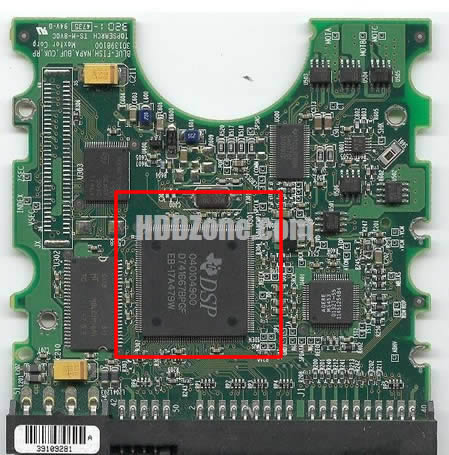 040104900 Maxtor PCB Main Controller IC Number