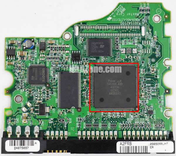 040105900 Maxtor PCB Main Controller IC Number
