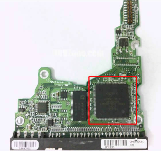 040112600 Maxtor PCB Main Controller IC Number