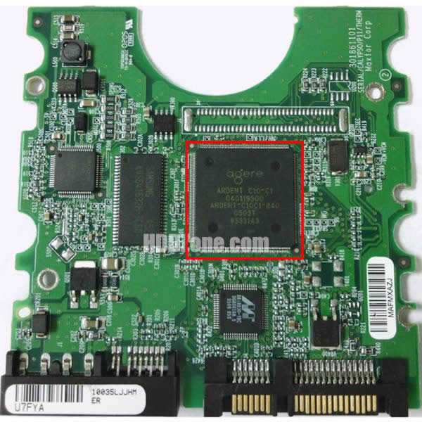 040119500 Maxtor PCB Main Controller IC Number
