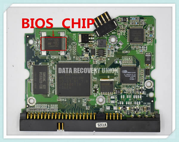 2060-001076-002 Western Digital PCB BIOS Chip