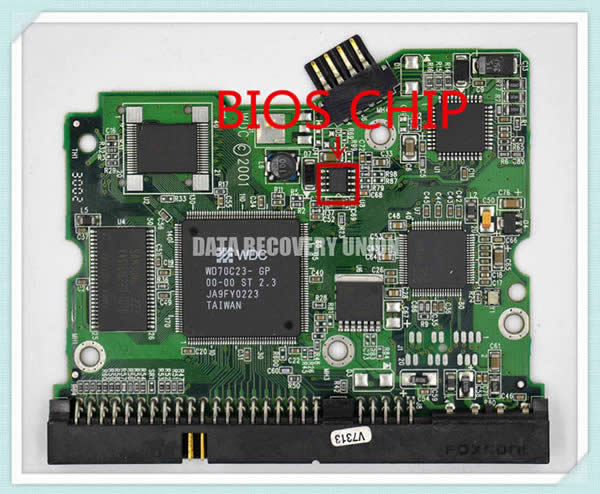 2060-001092-007 Western Digital PCB BIOS Chip